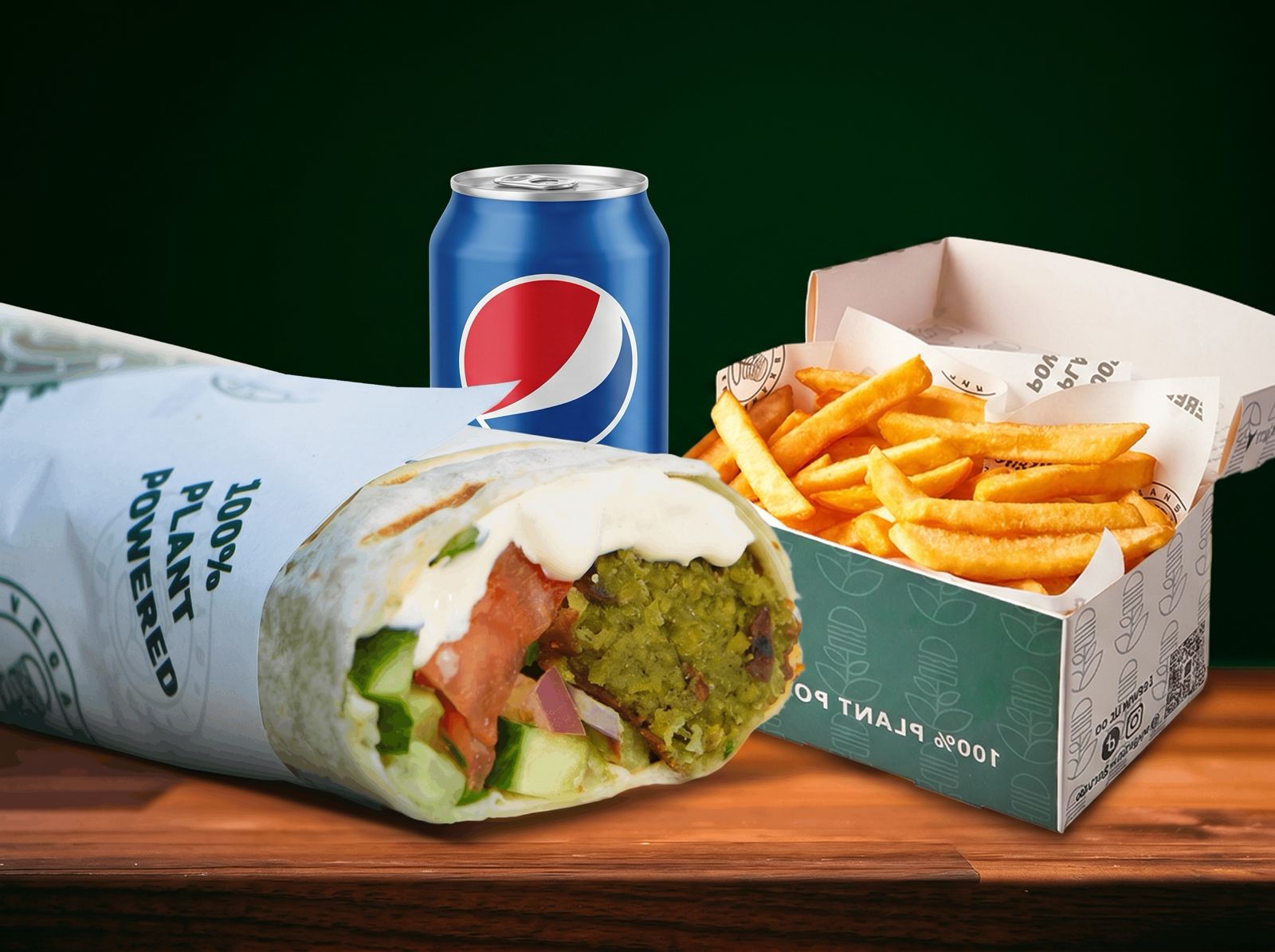 Falafel Wrap Meal