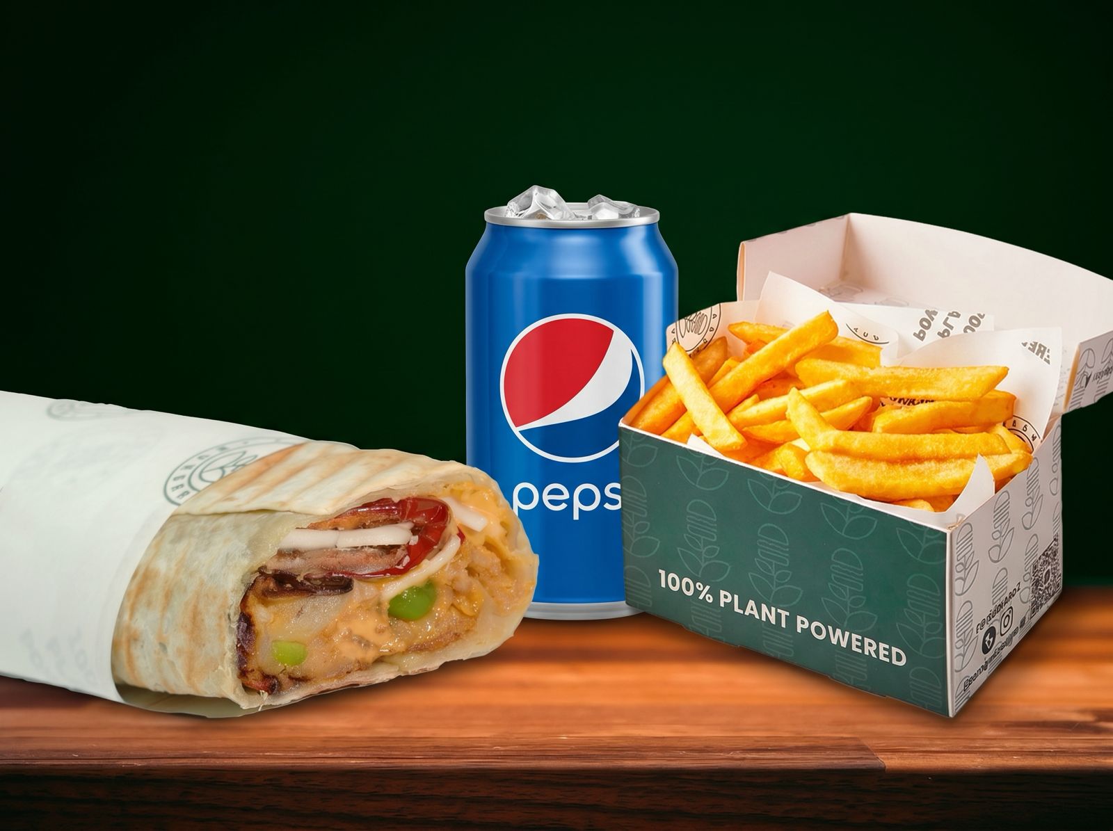Peri-Peri Wrap Meal