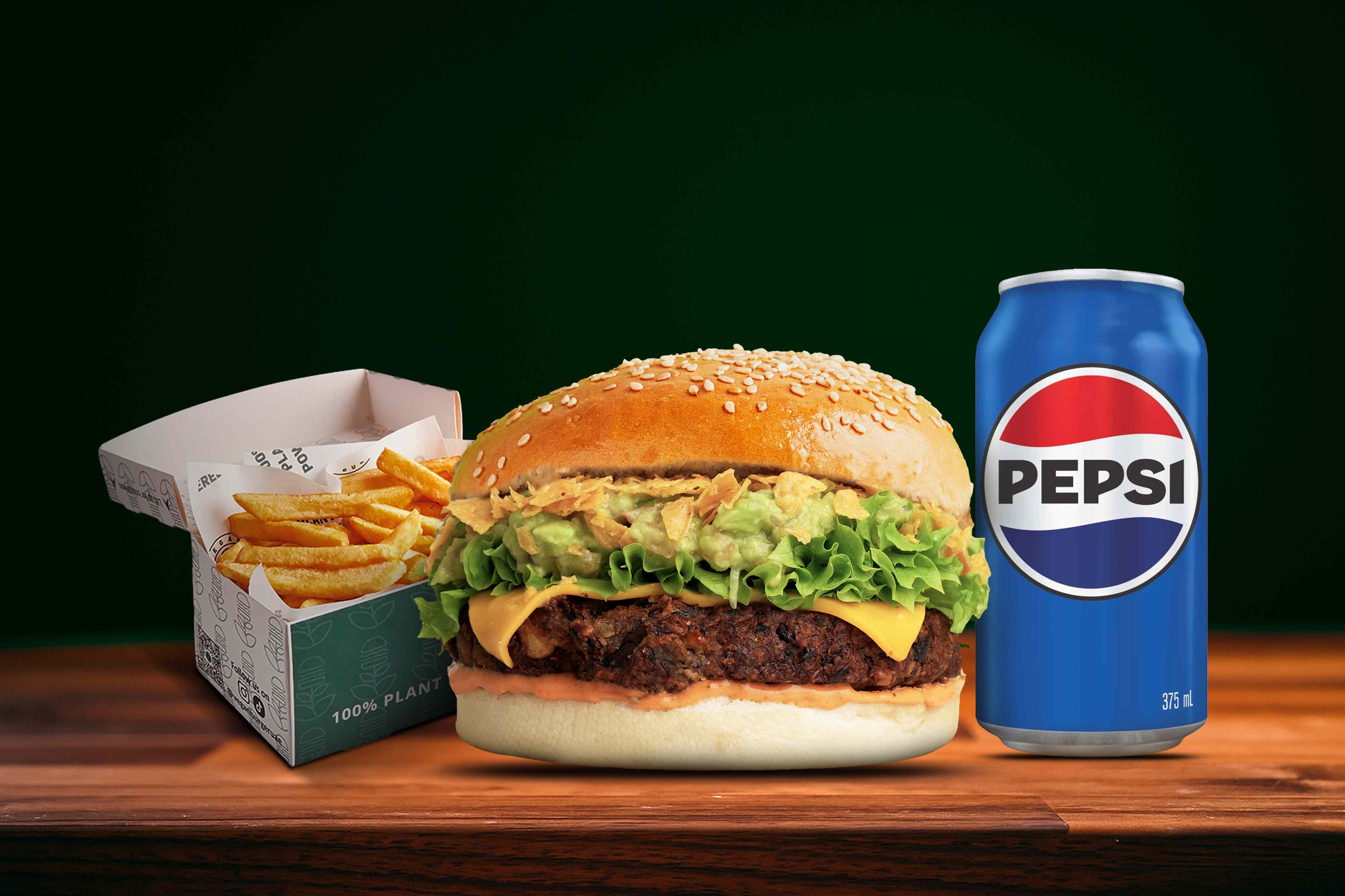 Rio de Janeiro Burger Meal