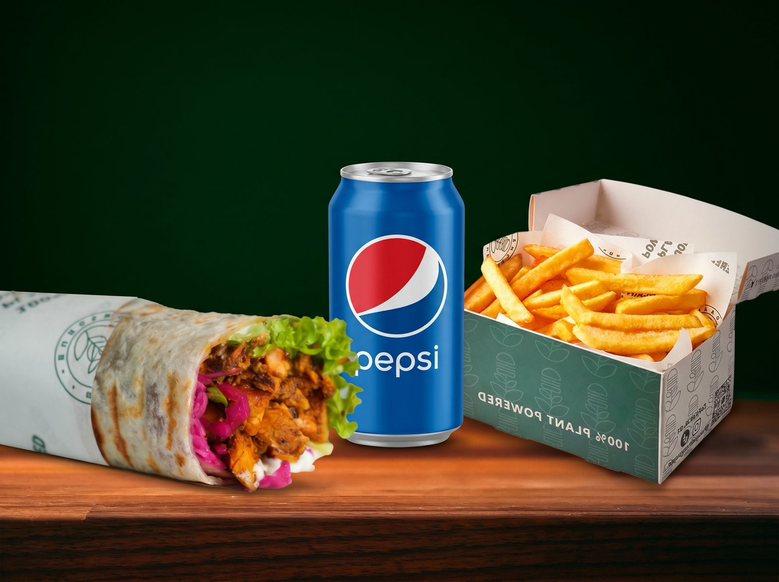 Shawarma Wrap Meal