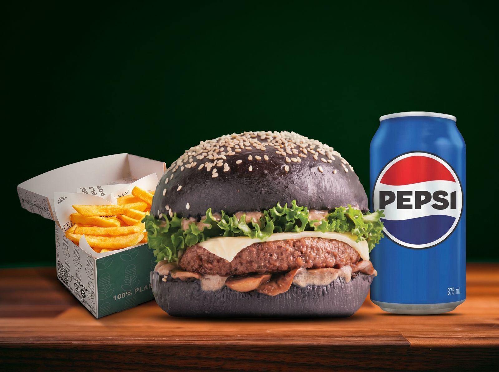 Truffle Cheeseburger Meal